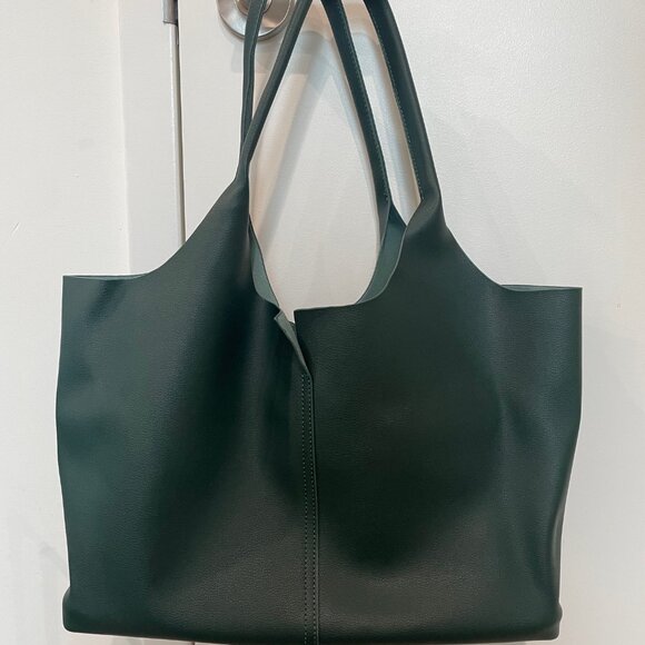 Anthropologie Jennings Tote - Emerald Green - Picture 2 of 5